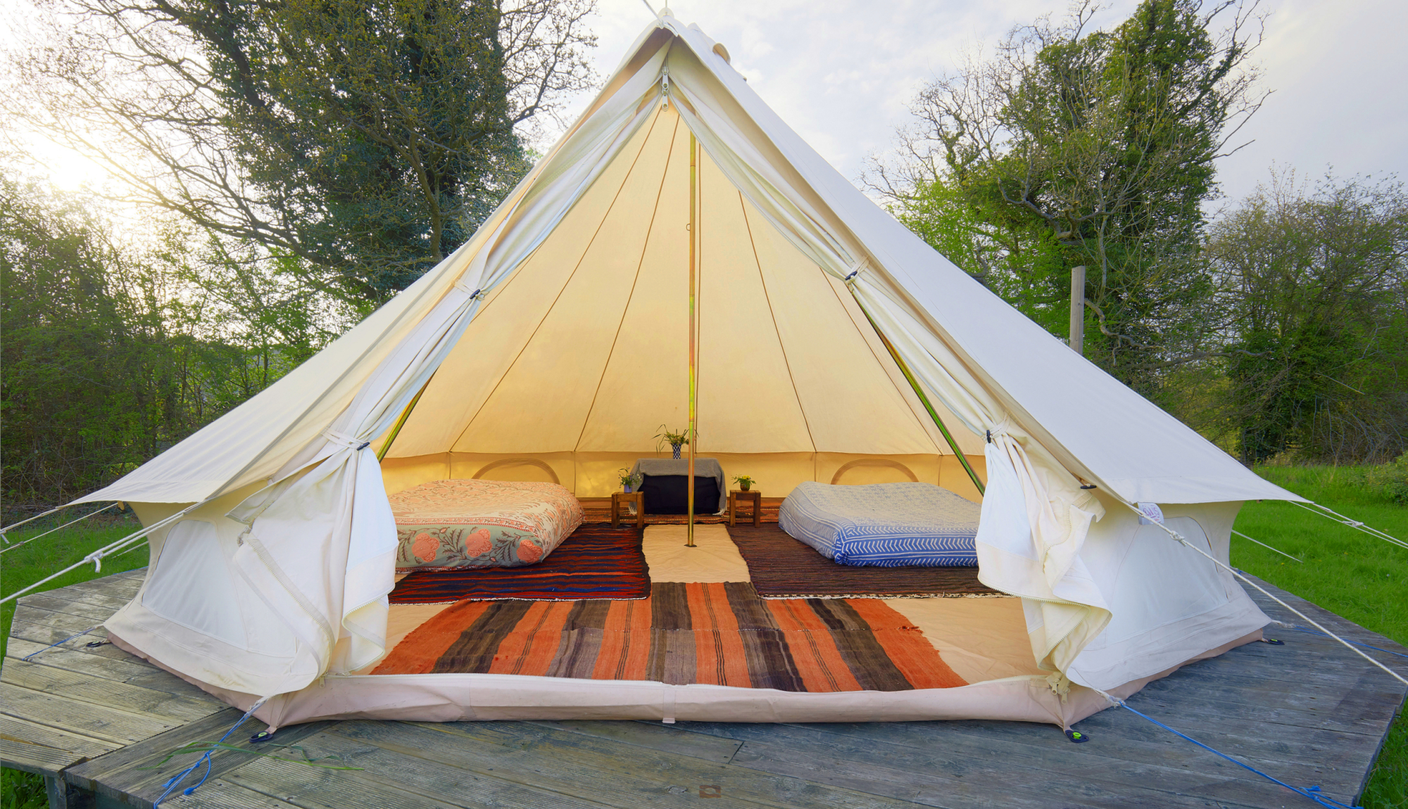forest garden bell tent